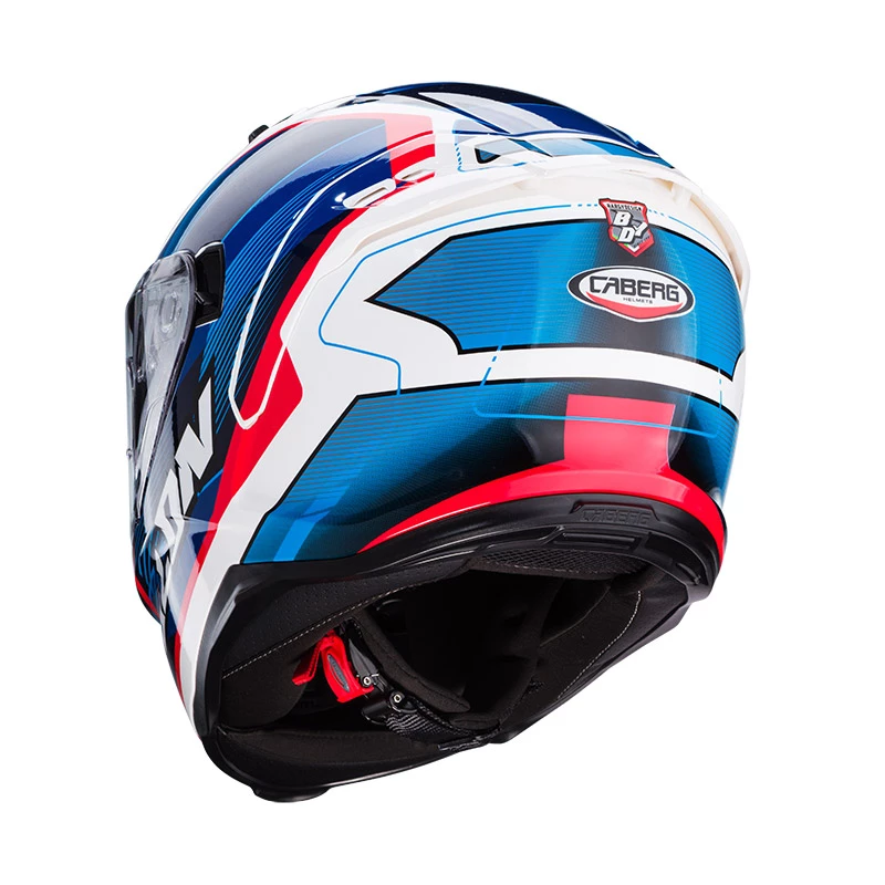 Promo π€© Plastic Caberg Avalon X Optic Helmet Blue Red π 5 Promo π€© Plastic Caberg Avalon X Optic Helmet Blue Red π - Image 3