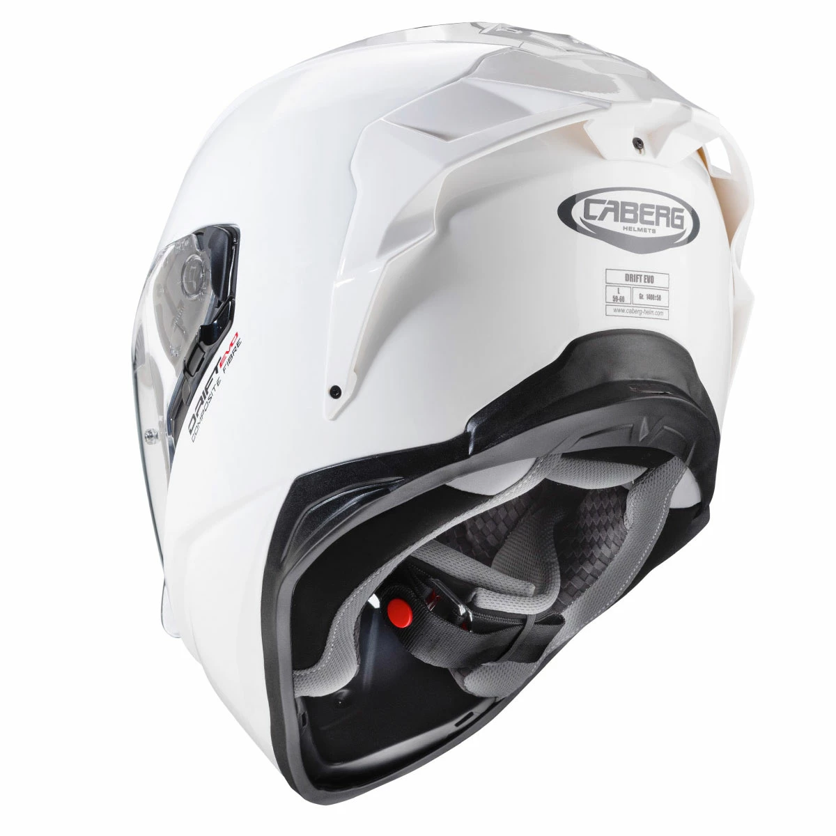 Outlet ๐ Fiber Caberg Drift Evo White ๐งจ 4 Outlet ๐ Fiber Caberg Drift Evo White ๐งจ - Image 2