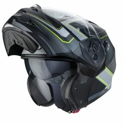 Best Pirce ๐ฅ Plastic Caberg Duke 2 Tour Modular Helmet Black Yellow Fluo ๐งจ