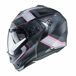 Best Sale 🥰 Plastic Caberg Duke 2 Tour Modular Helmet Pink Silver 😀 -Cellularline shop caberg duke2 tour rosa 3