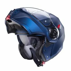 Cheapest 🔔 Plastic Caberg Duke Evo Modular Helmet Blue Yama Matt ⭐