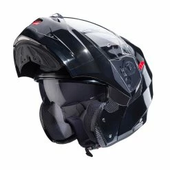 Promo 🌟 Plastic Caberg Duke X Smart Modular Helmet Black 👍