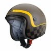 Cheapest ✔️ Custom Open Face Helmet Caberg Freeride Formula Brown 🥰