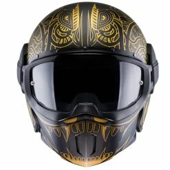Cheap 🎉 Fiber Caberg Ghost Maori Helmet Black Gold 🧨 -Cellularline shop caberg ghostmaiori oro 3