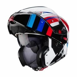 Outlet ❤️ Plastic Caberg Horus X Road Helmet White Black Red Blue 😀