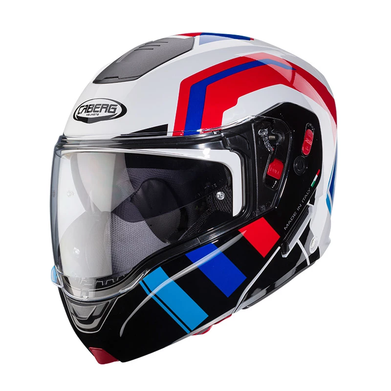 Outlet β€οΈ Plastic Caberg Horus X Road Helmet White Black Red Blue π 3 Outlet β€οΈ Plastic Caberg Horus X Road Helmet White Black Red Blue π - Image 2