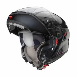 Wholesale 😀 Fiber Caberg Levo X Carbon Modular Helmet Black ⌛