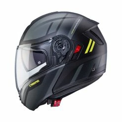 Best Sale 🌟 Fiber Caberg Levo X Manta Modular Helmet Black Yelllow 🛒 -Cellularline shop caberg levox manta giallo 3