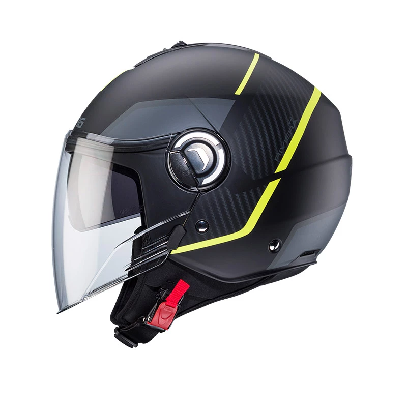 Buy π Plastic Caberg Riviera V4x Geo Helmet Yellow Anthracite π 4 Buy π Plastic Caberg Riviera V4x Geo Helmet Yellow Anthracite π - Image 2