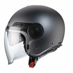 Flash Sale 🛒 Plastic Open Face Helmet Caberg Uptown Matt Gun 🔔 -Cellularline shop caberg uptown grigio 1