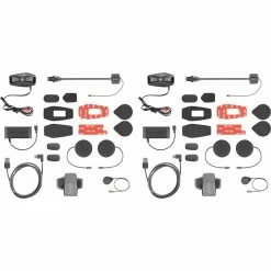 Wholesale 🔥 Cellularline Driver Passenger Interphone U-com 2 Twin Pack 👏 -Cellularline shop interphone ucom2 doppio 2